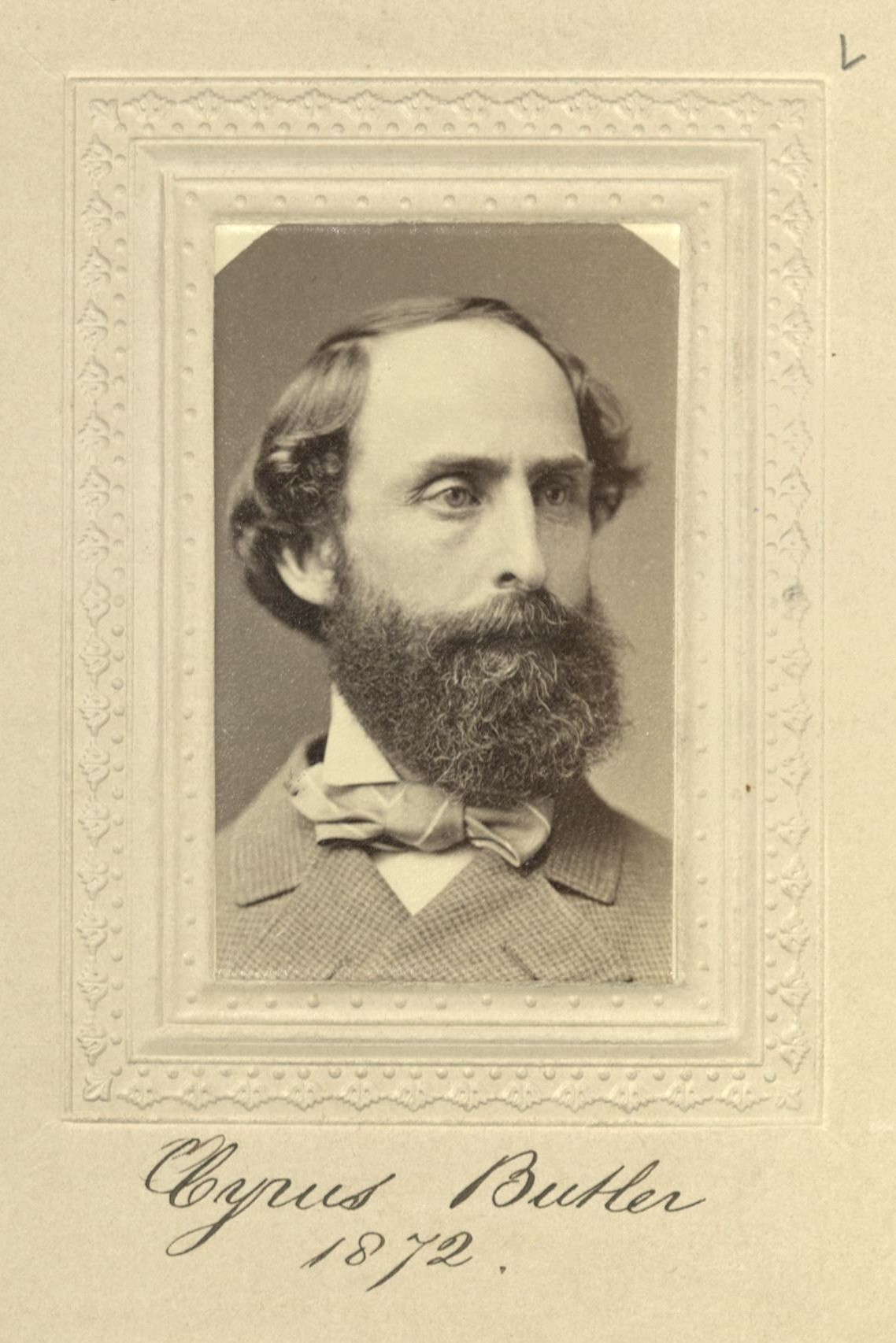 Member portrait of Cyrus Butler